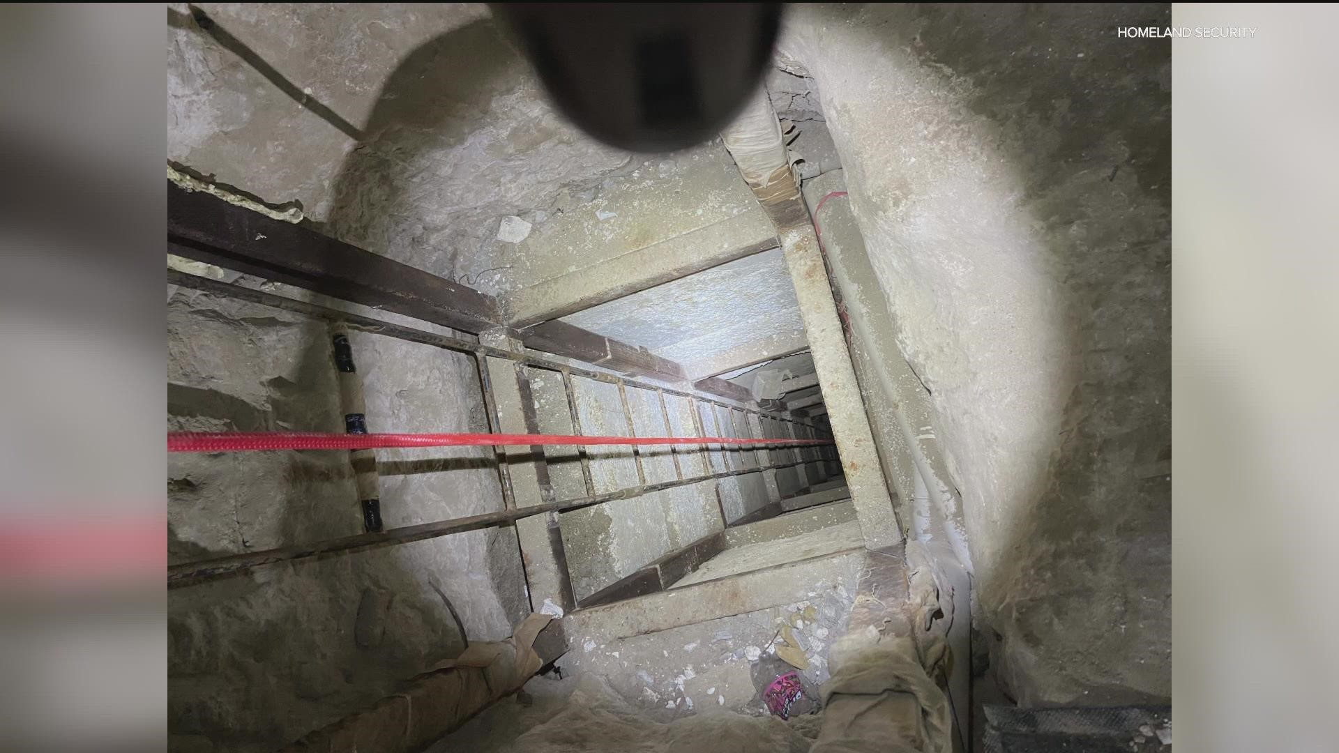 It's the first subterranean tunnel discovery in the region since 2020