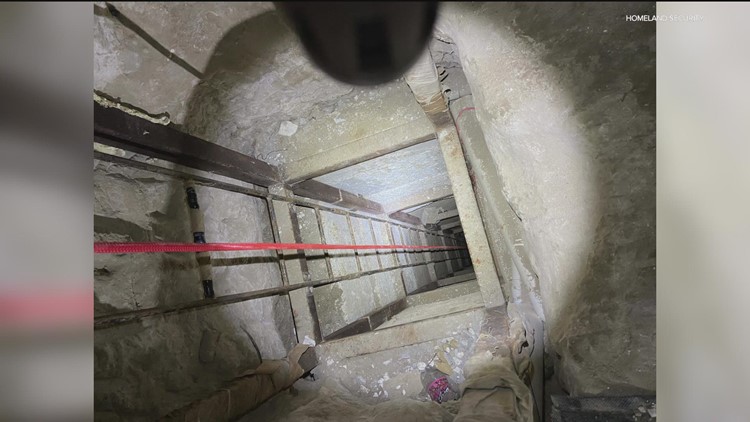 Big cross-border tunnel found linking Tijuana, San Diego; $25 million in drugs seized