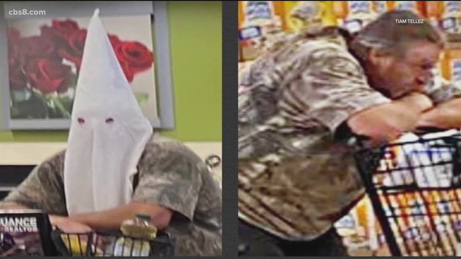 Man S Appearance Wearing Kkk Hood At Santee Grocery Store Under Investigation Khou Com