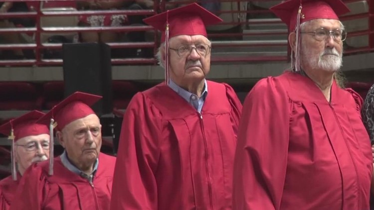 Super seniors added to 2022 Springdale, Arkansas graduating class after missing theirs nearly 70 years ago