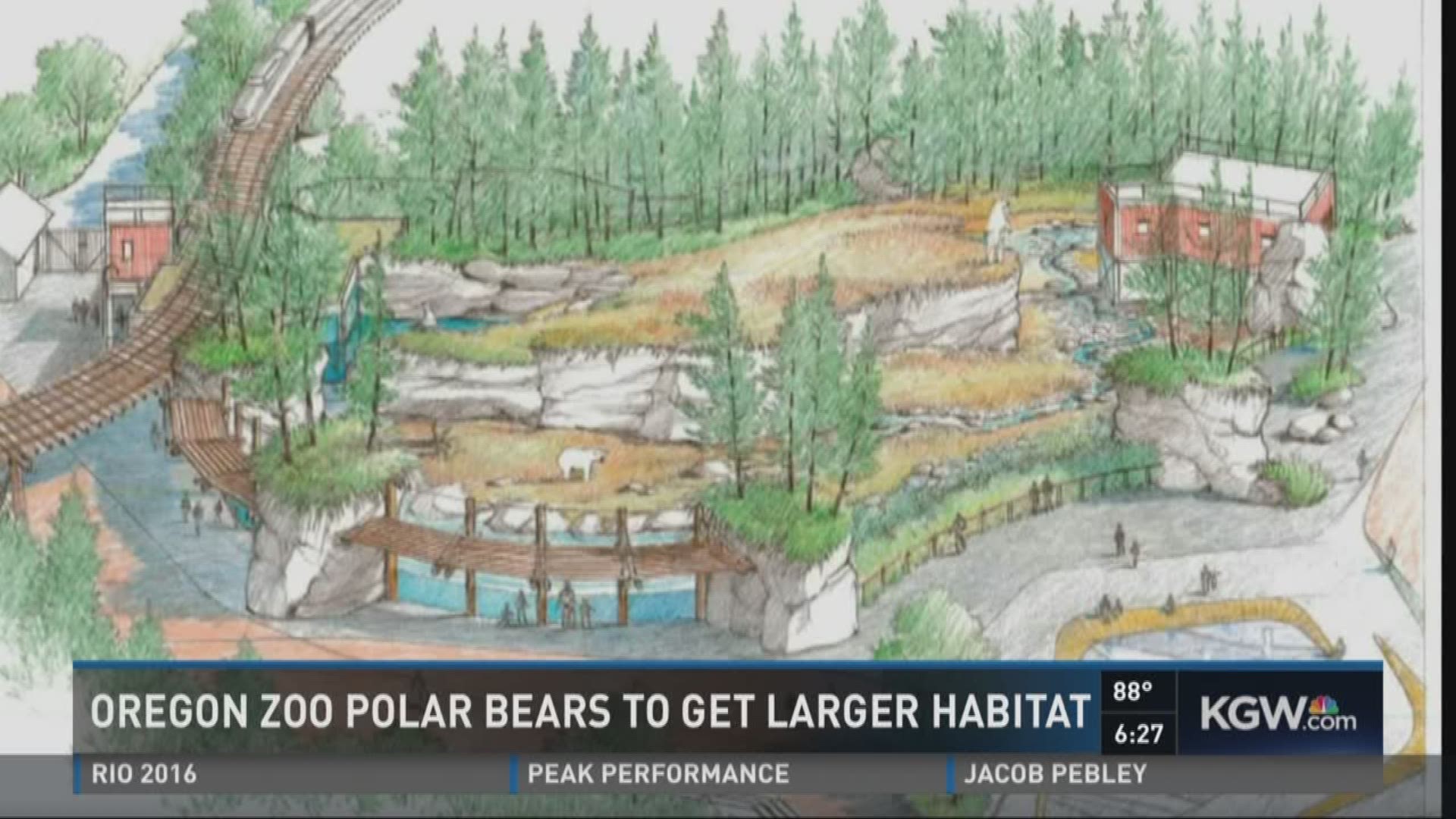 Oregon Zoo polar bears to get larger habitat