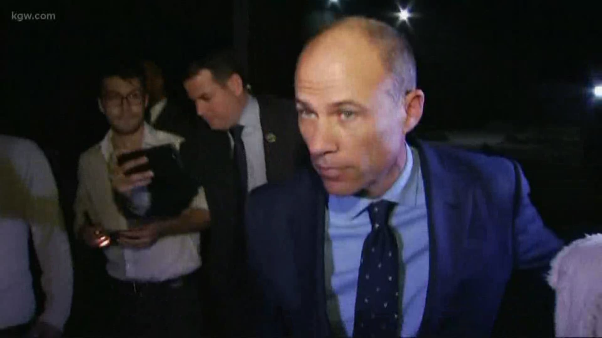 U.S. prosecutors on two coasts have charged President Donald Trump critic and attorney Michael Avenatti with extortion and bank and wire fraud. Spokesman Ciaran McEvoy says the lawyer best known for representing porn actress Stormy Daniels in lawsuits against Trump faces federal charges in New York and California.