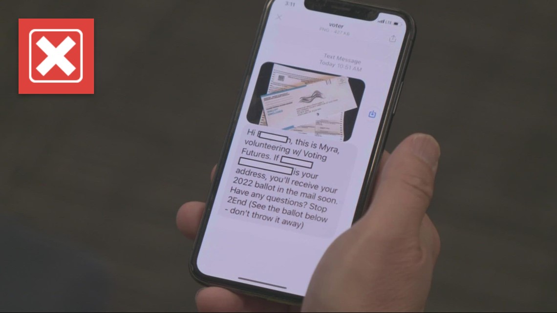 Oregon election officials did not send out these text messages - Vimarsana News