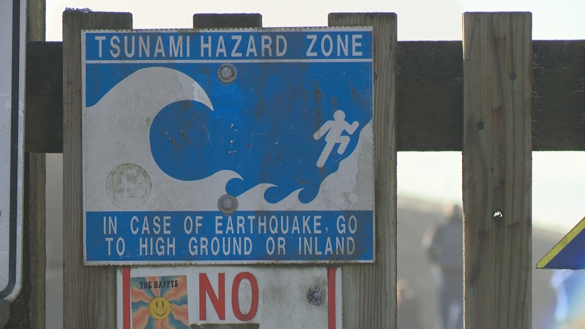 Tsunami oregon history
