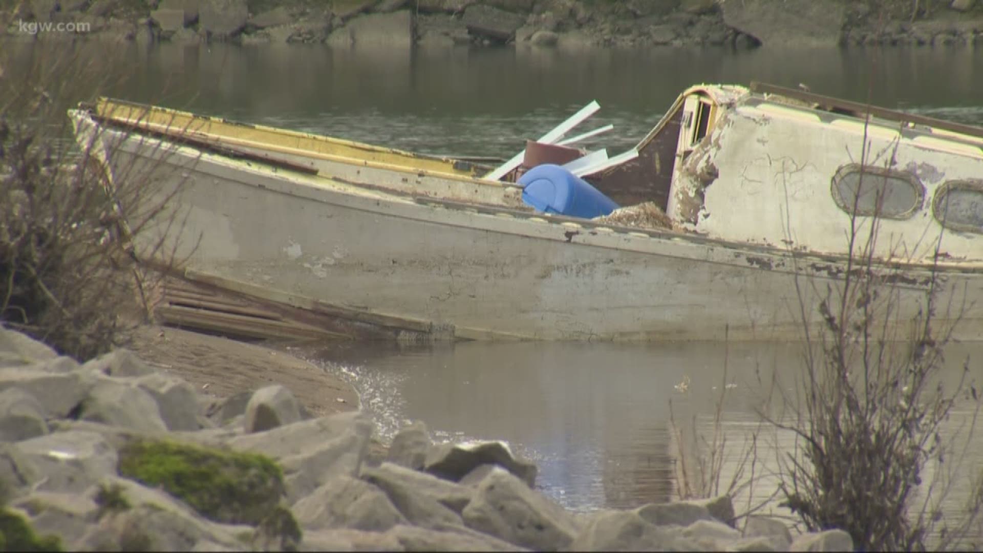 Why there isn’t enough money to remove transient boats from the bottom of the Columbia River.