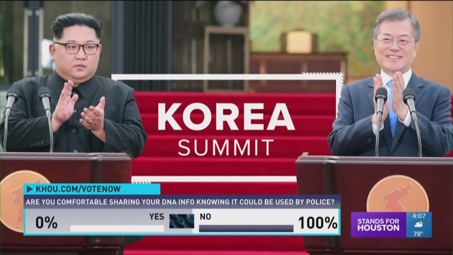 It's a summit many did not think was possible. The leaders of North Korea and South Korea are meeting for the first time since the Korean War.