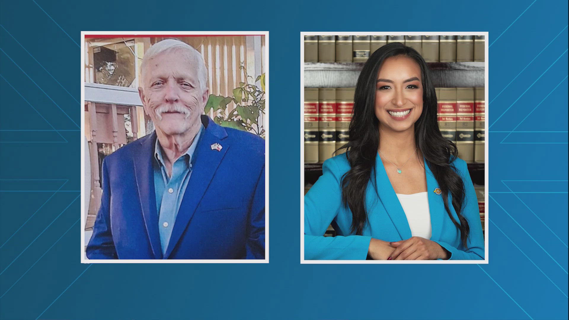 Bianca Valerio and Bruce Leamon finished the June election with the exact same number of votes. A coin toss will determine who wins.