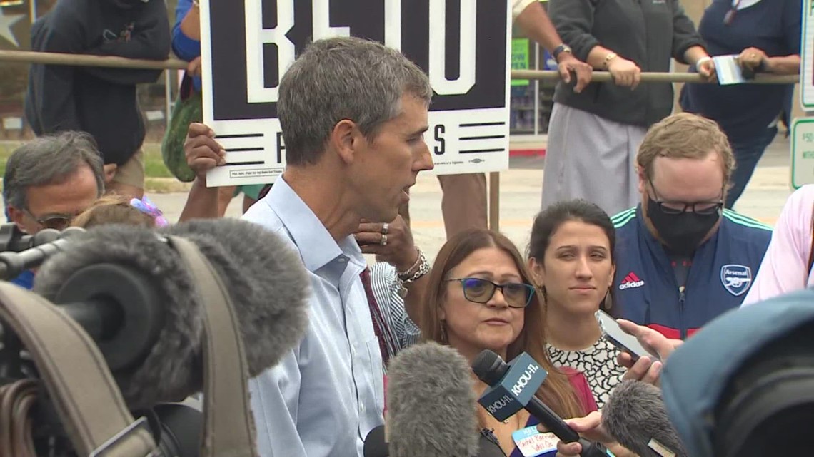 Kandidat Beto O’Rourke memulai kampanye gubernur di San Antonio