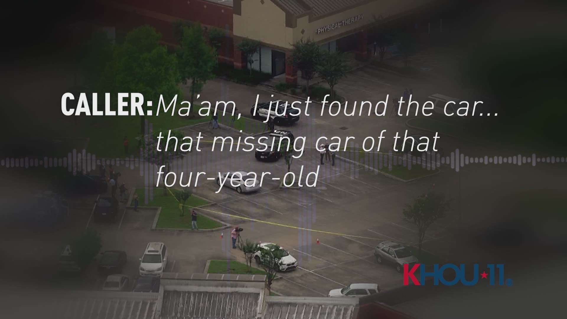 Hear the call a woman made to 911 after finding the car linked to the missing 4-year-old Maleah Davis' disappearance.