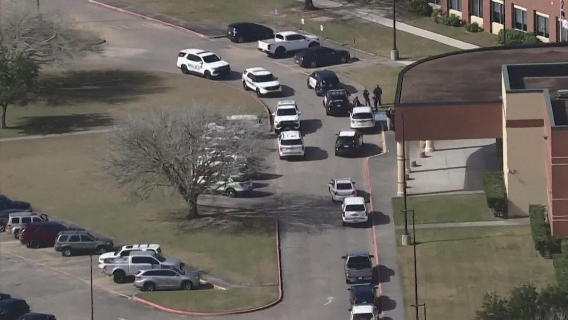 A bomb threat forced students and teachers to evacuate Santa Fe High School Friday. Police searched the school and found nothing.