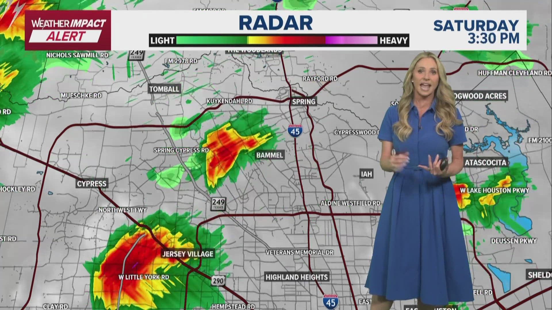 Houston weather update: Cold front moving through Texas | khou.com