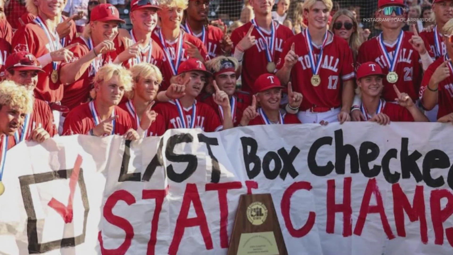 The Tomball Cougars are the UIL 6A State Champions. This is the team's first state title since 2013.