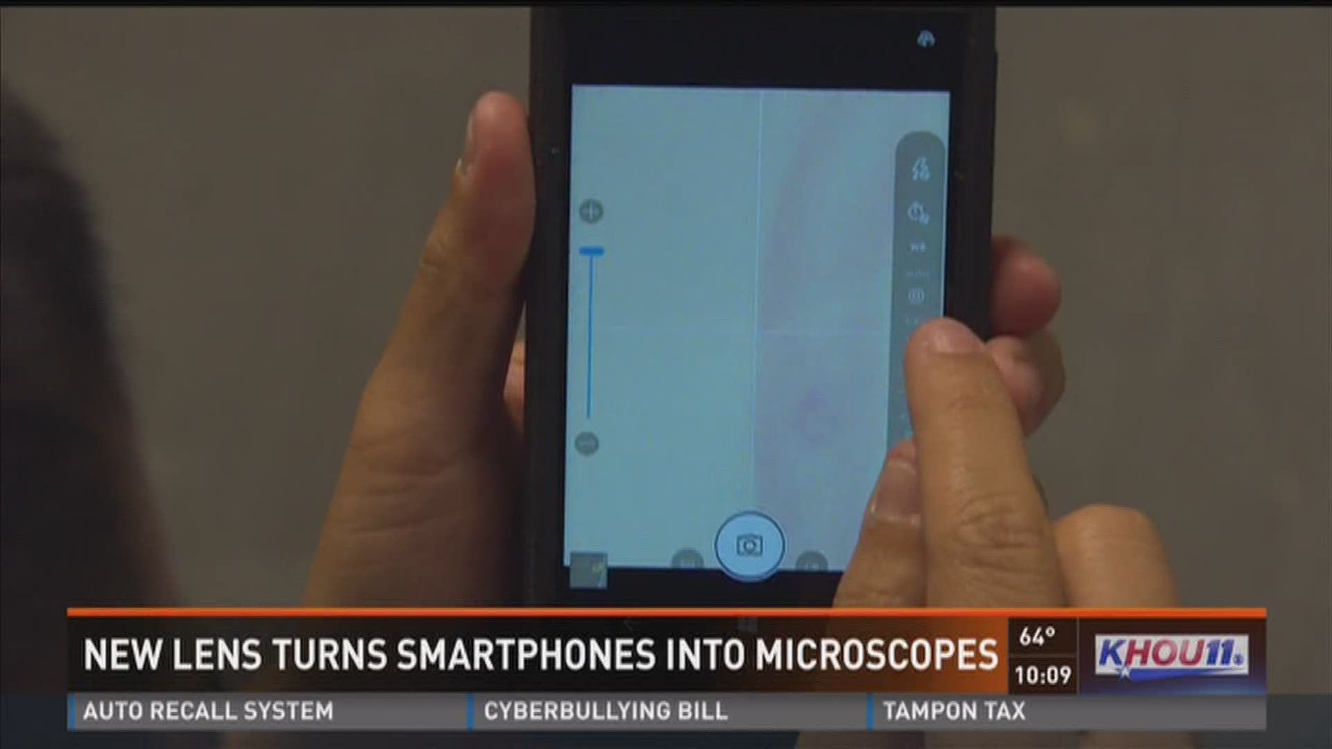 A lab accident helped University of Houston engineers discovered a way to test water through smartphones.
