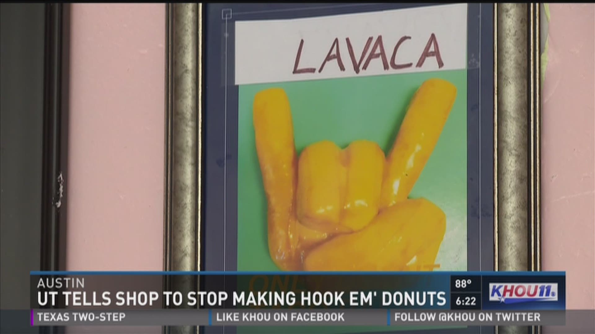 A shop in Austin is rolling in the dough with its UT-themed donuts.