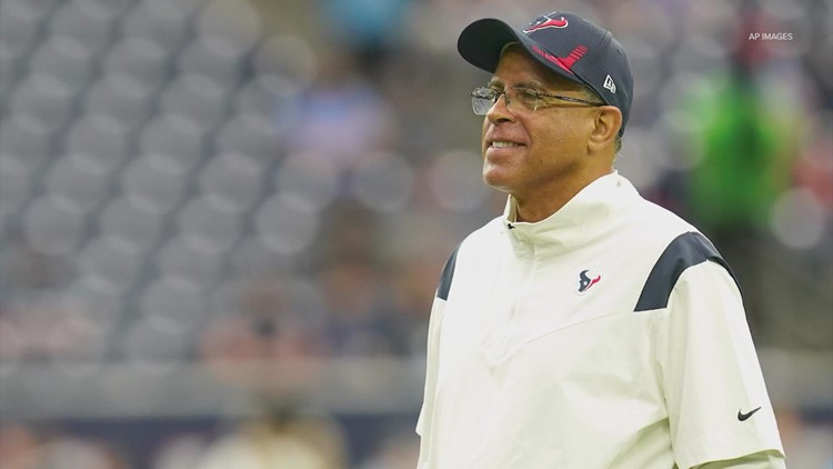 Houston Texans coach David Culley fired after one season, KHOU 11 confirms