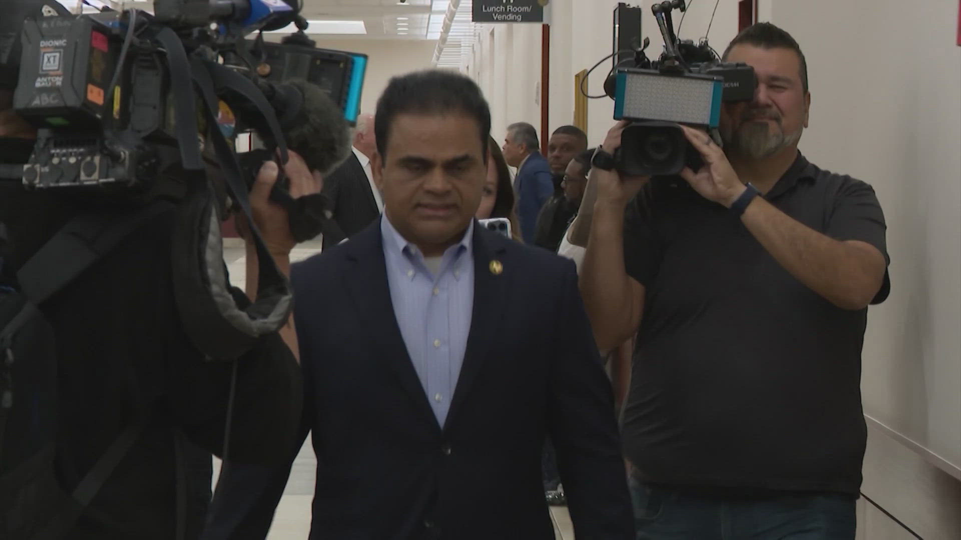 The charges stem from an investigation into George's misdemeanor charges filed last  year.