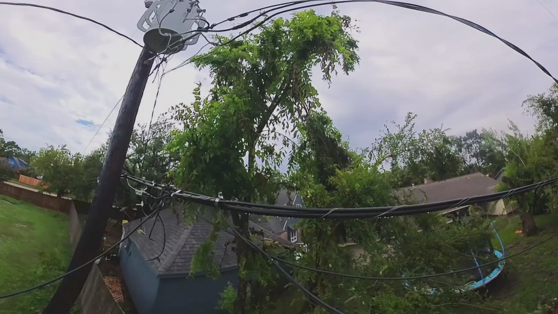 KHOU 11's Jeremy Rogalski and Cheryl Mercedes follow CenterPoint Energy and its restoration efforts in the Houston area.