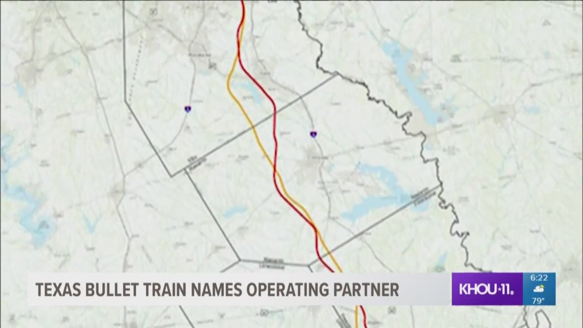 The Texas high-speed rail is one step closer to development. Today, the company announced an operating partner, a Spanish firm that runs high-speed trains in Europe.