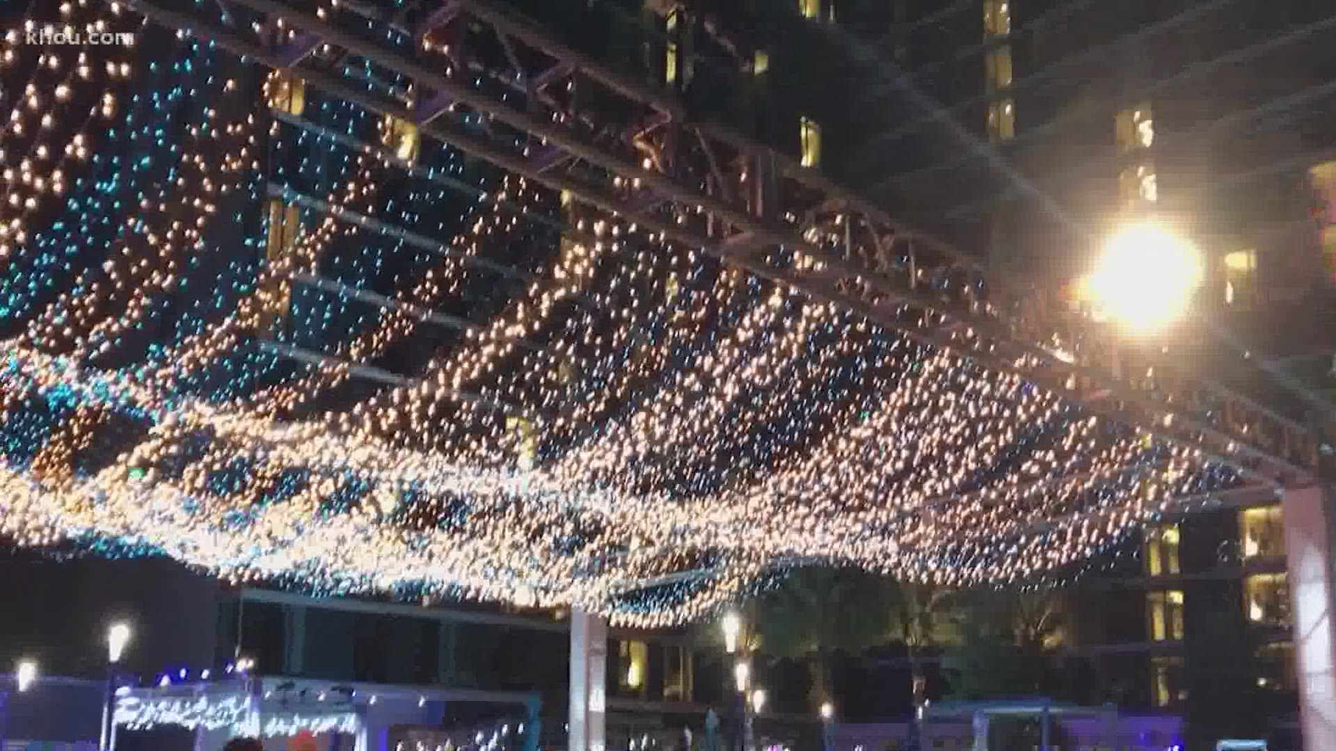 Texas Winter Lights at the Marriott Marquis Houston