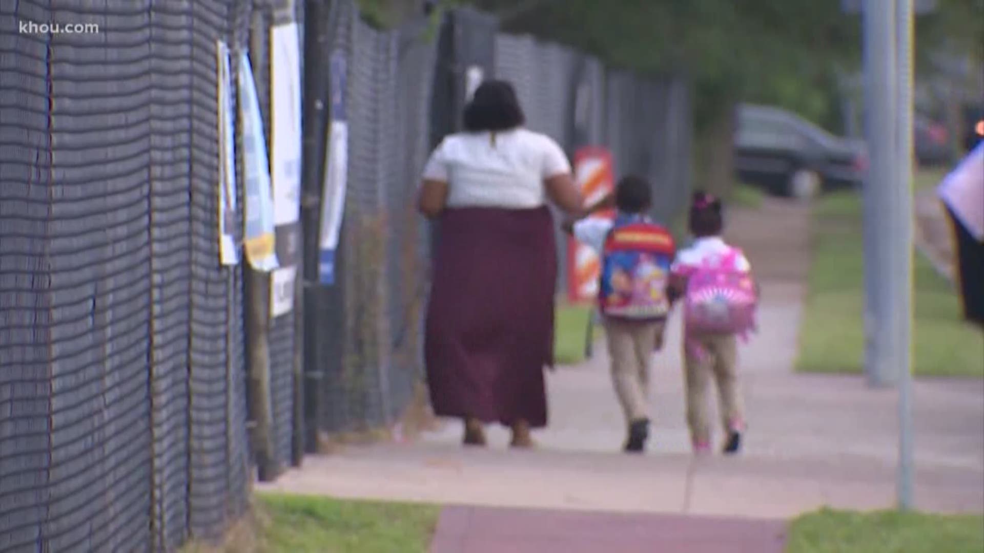 After a 4-year-old girl walked away from Law Elementary School in Houston Tuesday, parents began asking questions about how that could have happened.