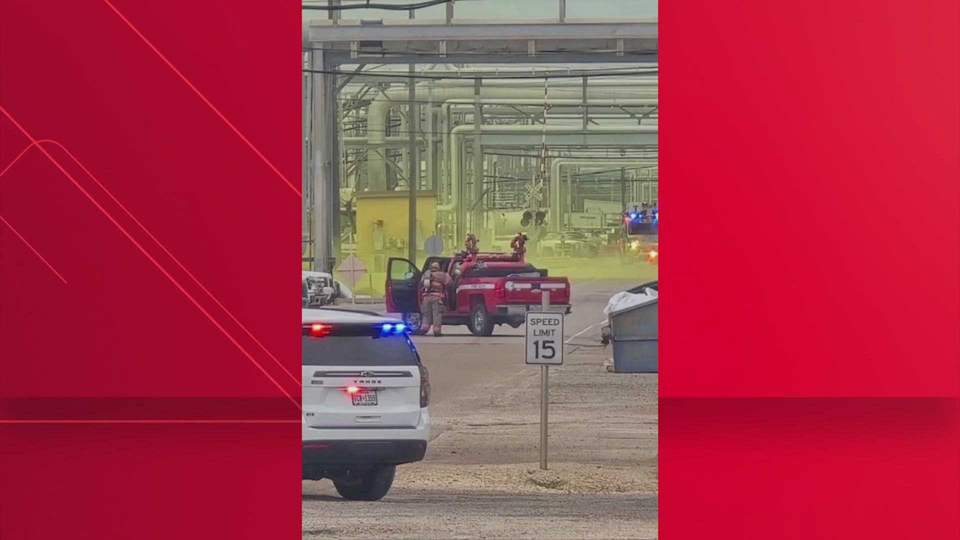 Officials confirm the chlorine leak at Olin Plant B is stopped, lifting all shelter-in-place orders by 10:40 a.m. in Brazoria County.
