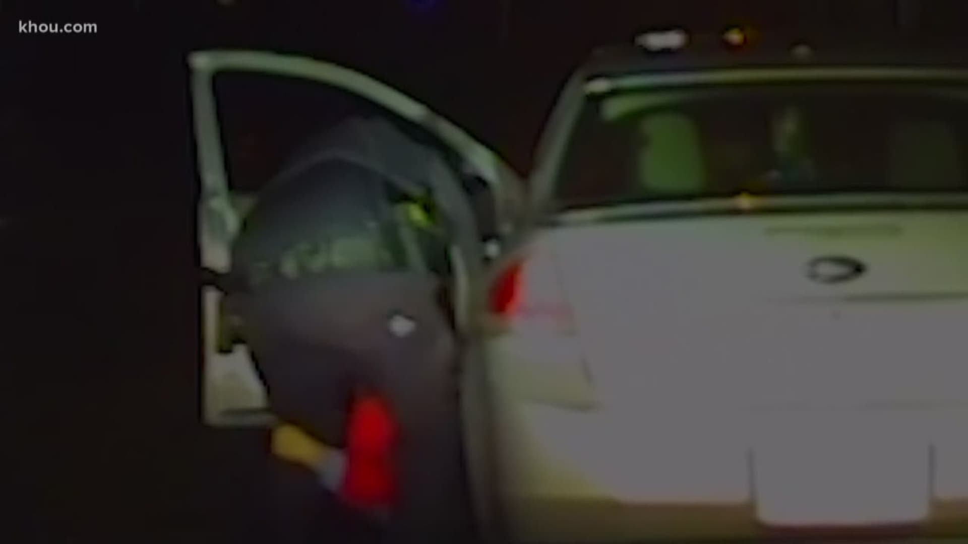 A dramatic and disturbing dashcam video shows a Richmond officer forcing a woman out of her car during a traffic stop over a broken tail light.