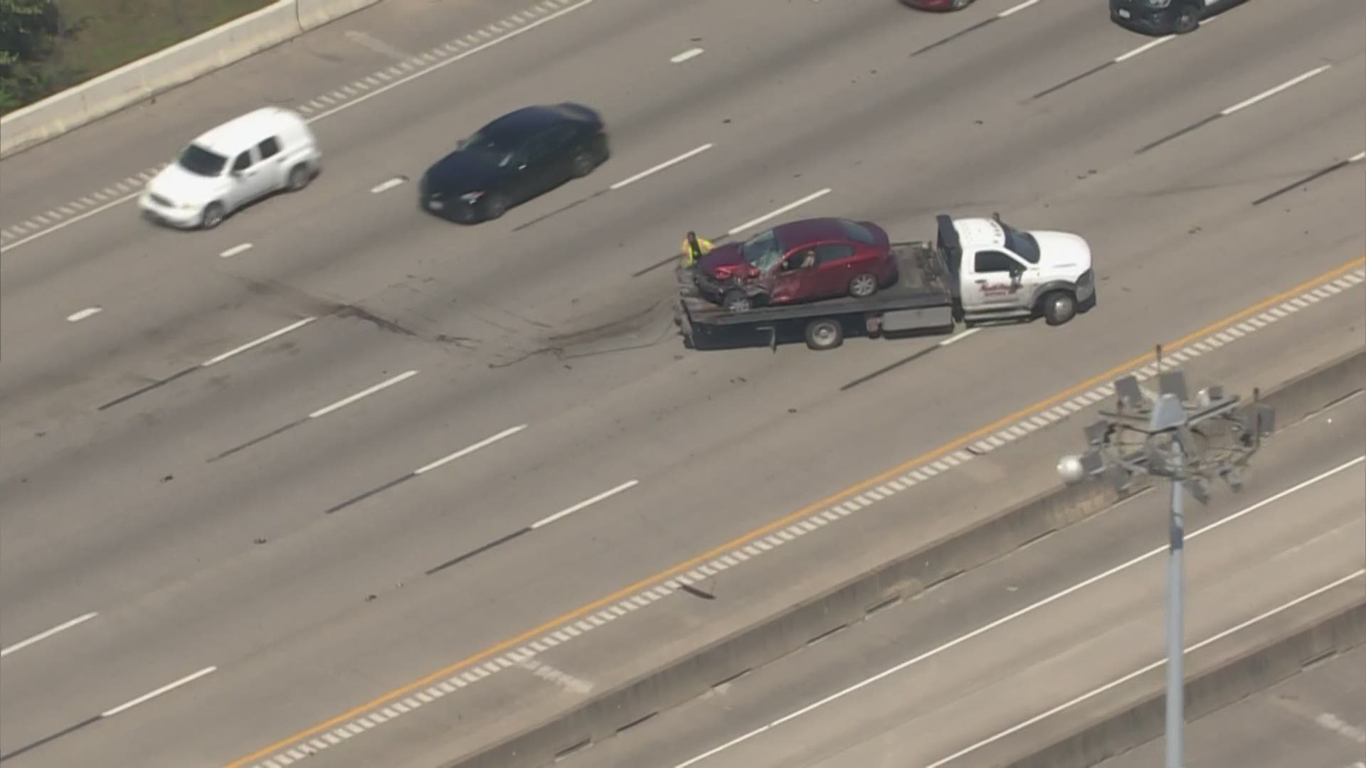 HPD: Suspected impaired driver crashes into METRO police motorcycle ...