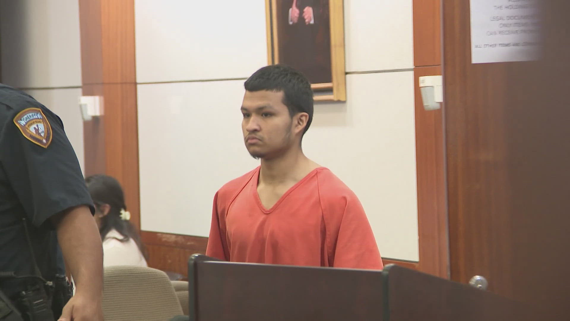 The teen accused in a stabbing at sterling high school last week appeared in court for a bond hearing.