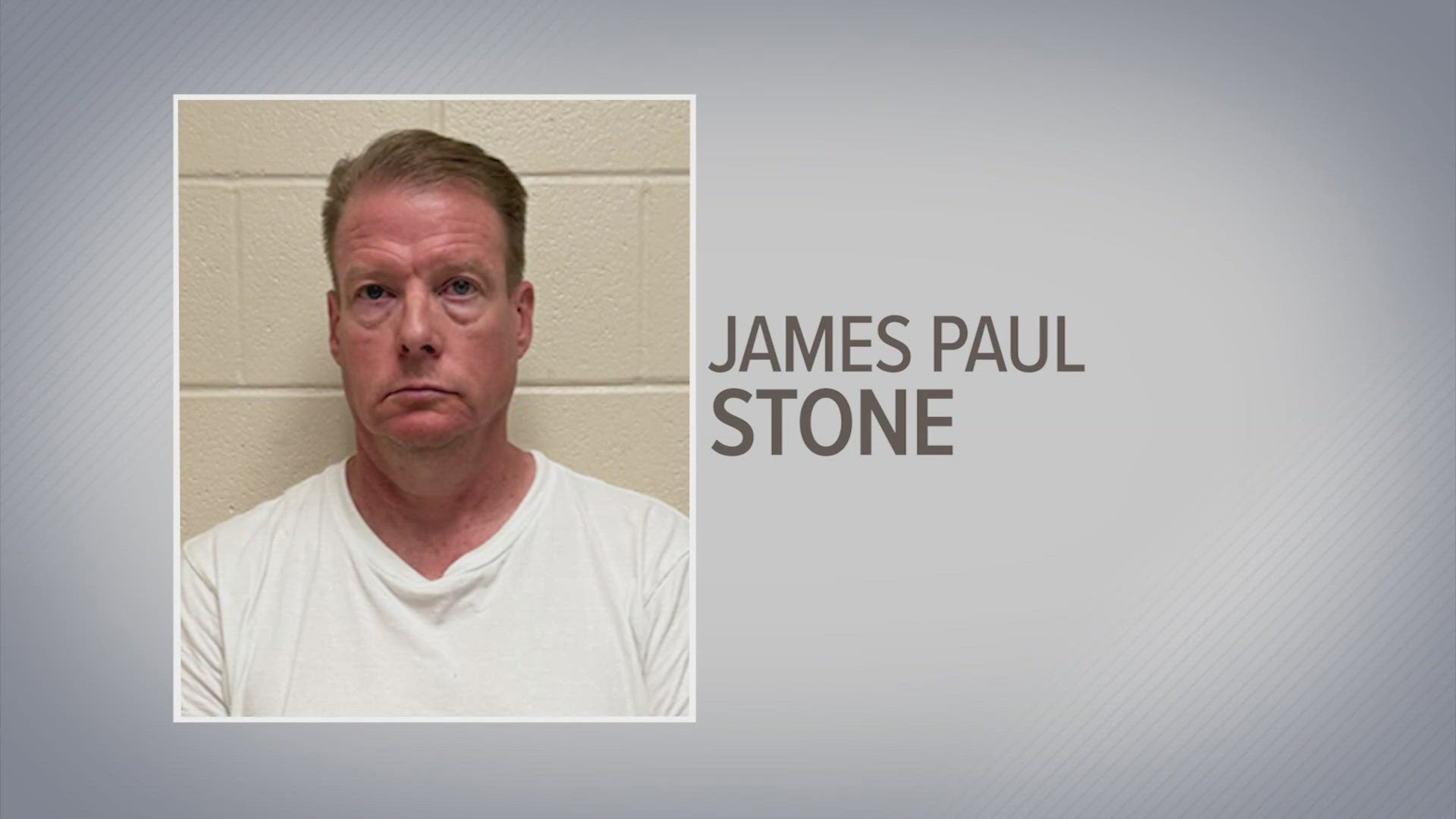 James Paul Stone was arrested and charged with 10 counts of possession of child pornography, authorities said.