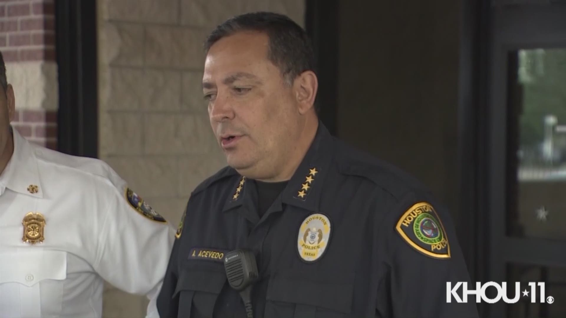 Houston Police Chief Art Acevedo spoke on the new "stay home, work safe" order issued by the city and Harris County to stop the spread of COVID-19.