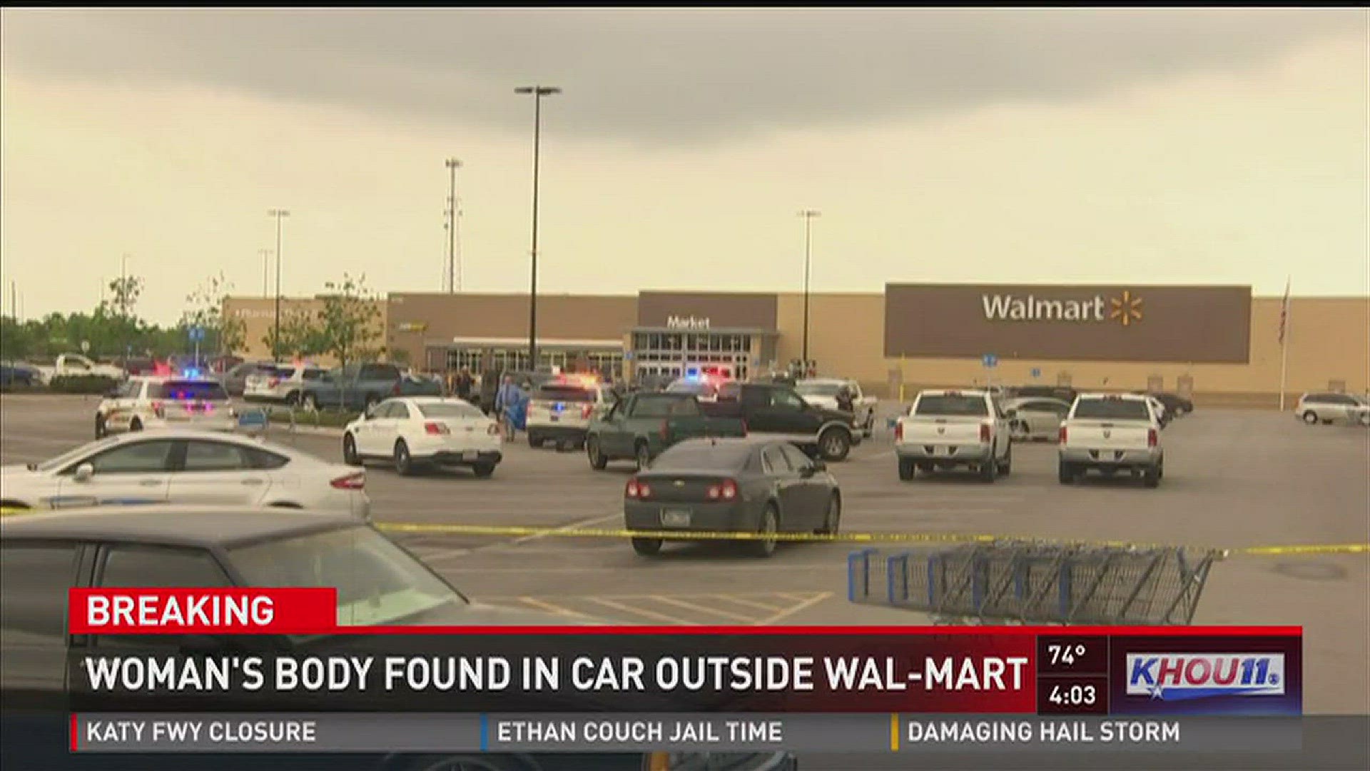 Woman's body found inside truck in Walmart parking lot | khou.com
