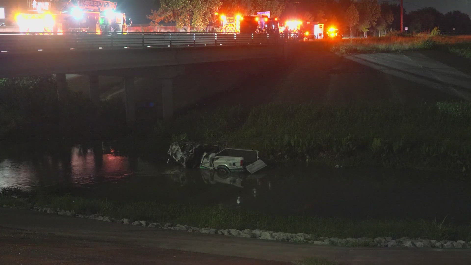 A man is recovering in the hospital after a serious crash on the Katy Freeway near Mason Road.