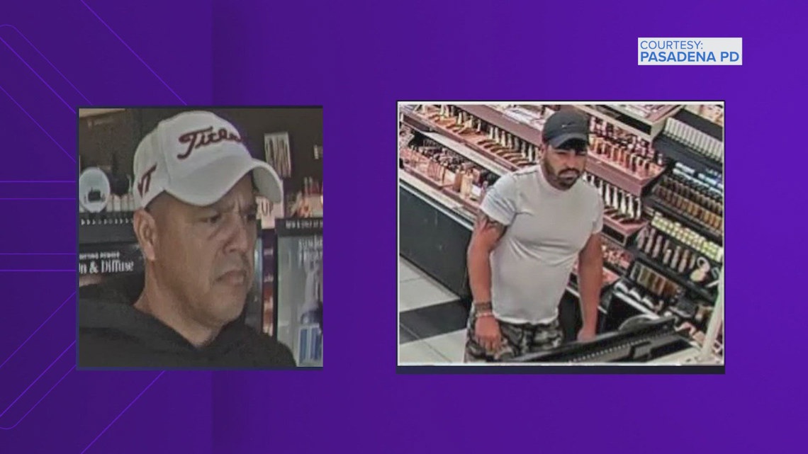 Recognize these guys? Pasadena police say they stole $2,500 worth of lipstick