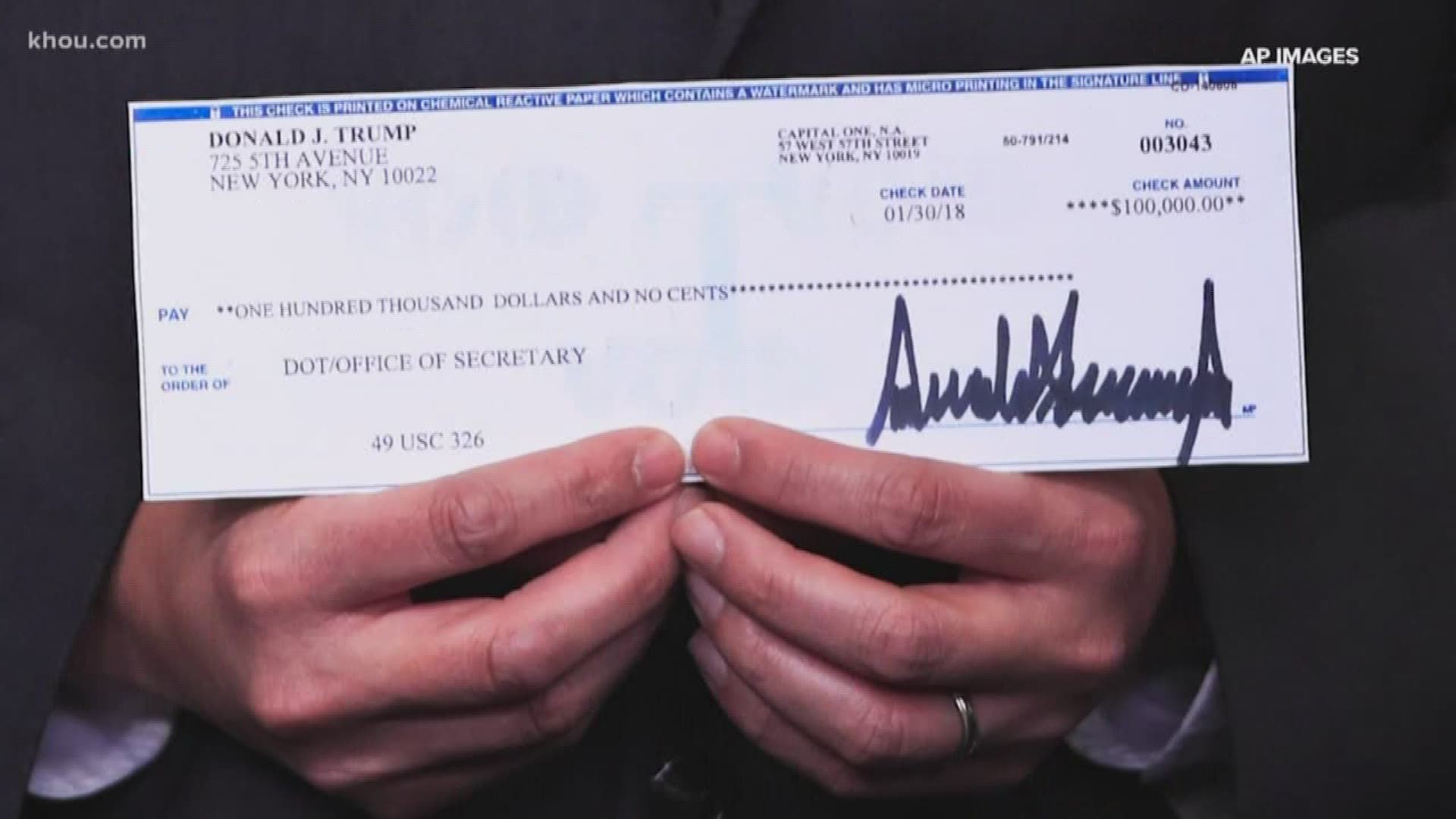 The president donates his presidential salary to worthy causes, but a post making claims about where it goes is false.