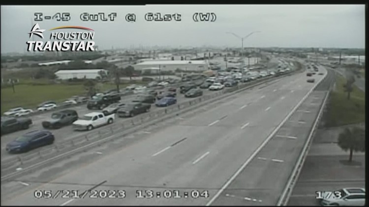 TxDOT: All lanes of Gulf Freeway in Galveston open after crash clears