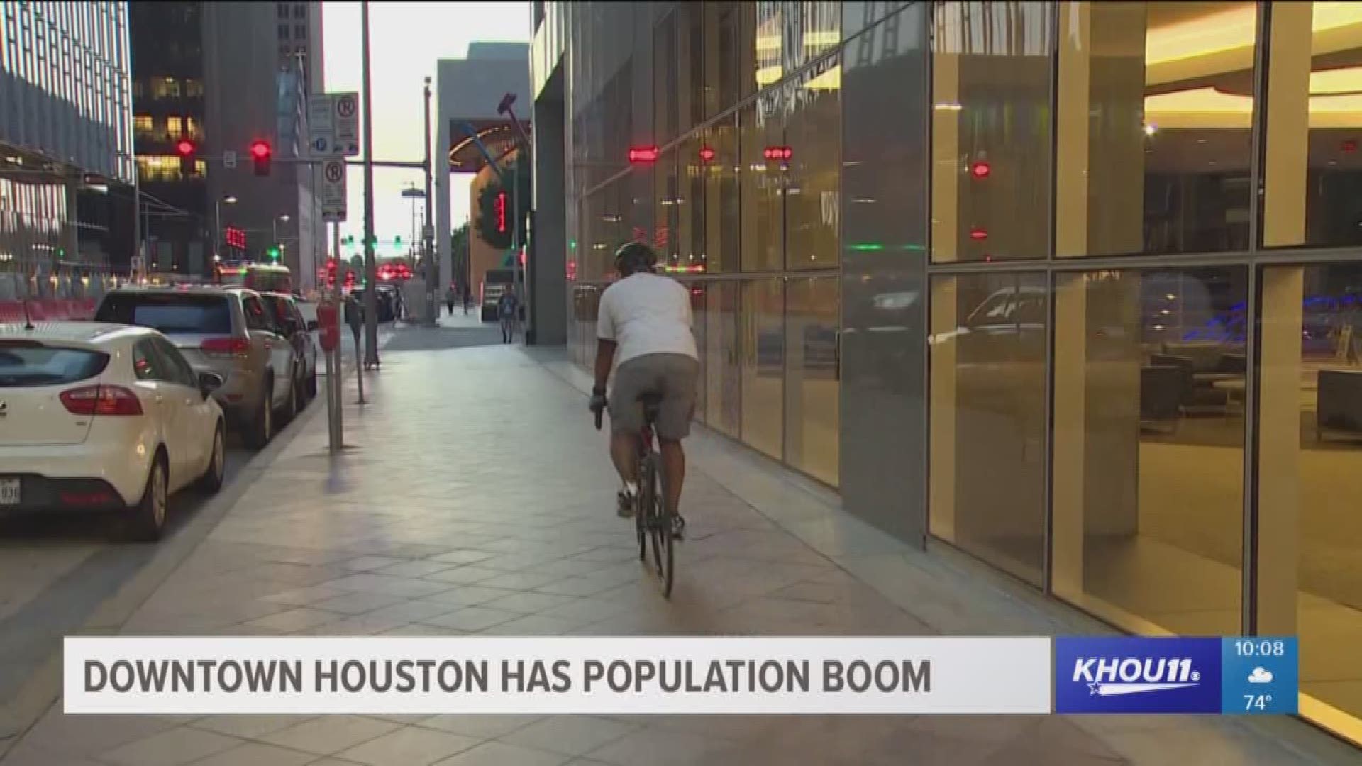 Downtown Houston experiencing population boom