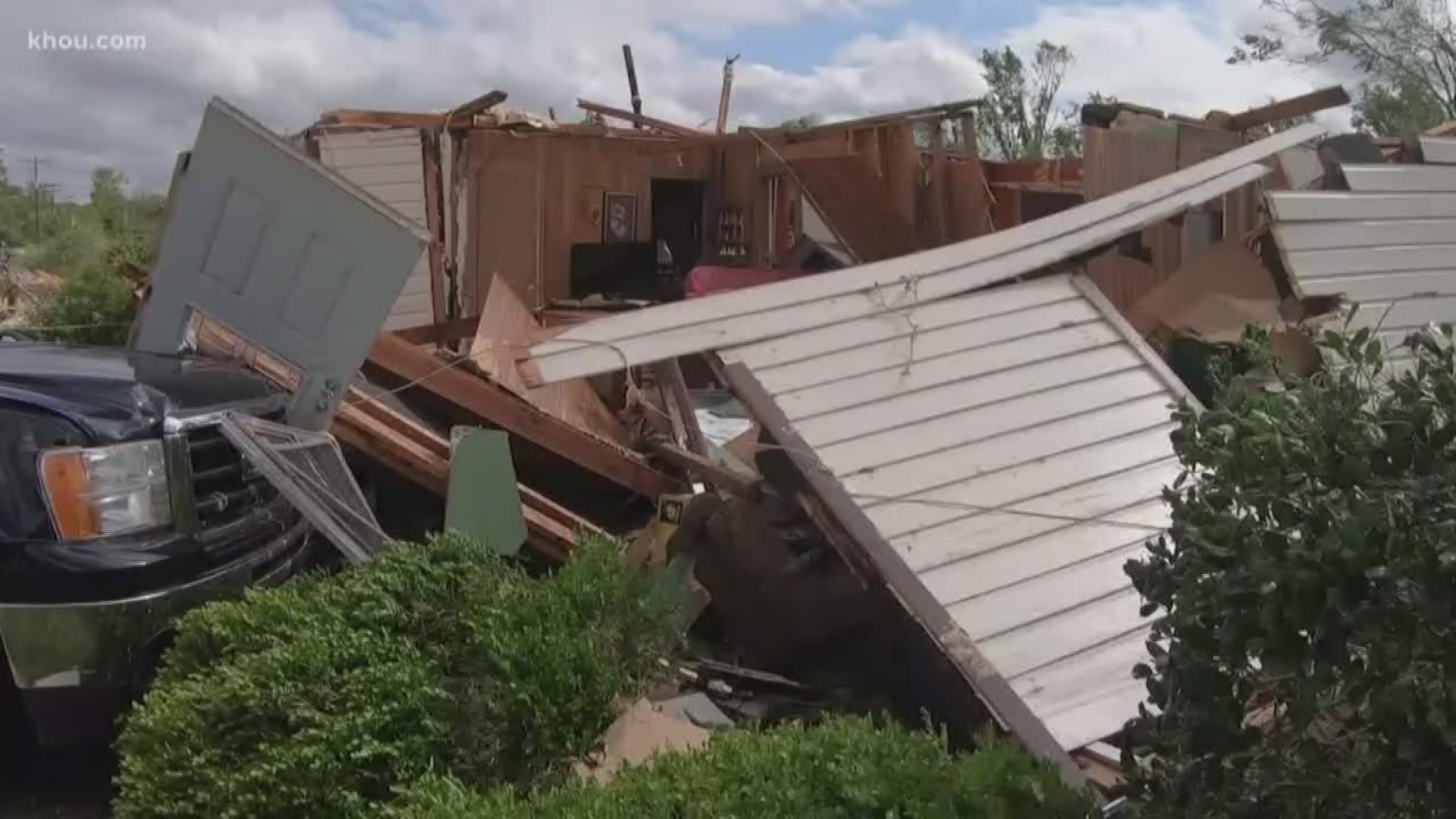 The National Weather Service says it was likely an EF-3 tornado that ripped through Franklin, Texas on Saturday.