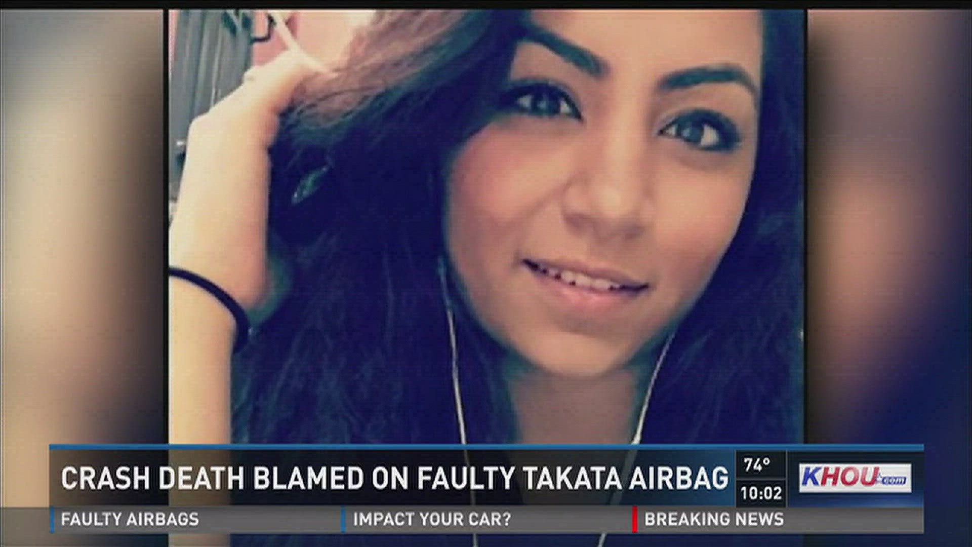 The National Highway Traffic Safety Administration confirmed Wednesday, Huma Hanif is the 10th U.S. fatality tied to ruptures of a recalled Takata air bag inflator.