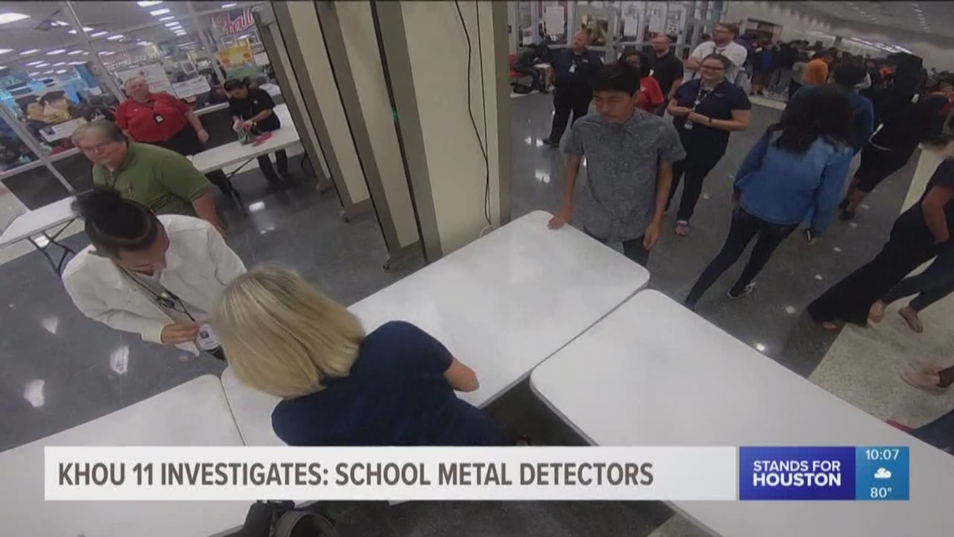 Talks of installing metal detectors in schools have resurfaced after the mass shooting at Santa Fe High School killed 10 people and injured 13 others.