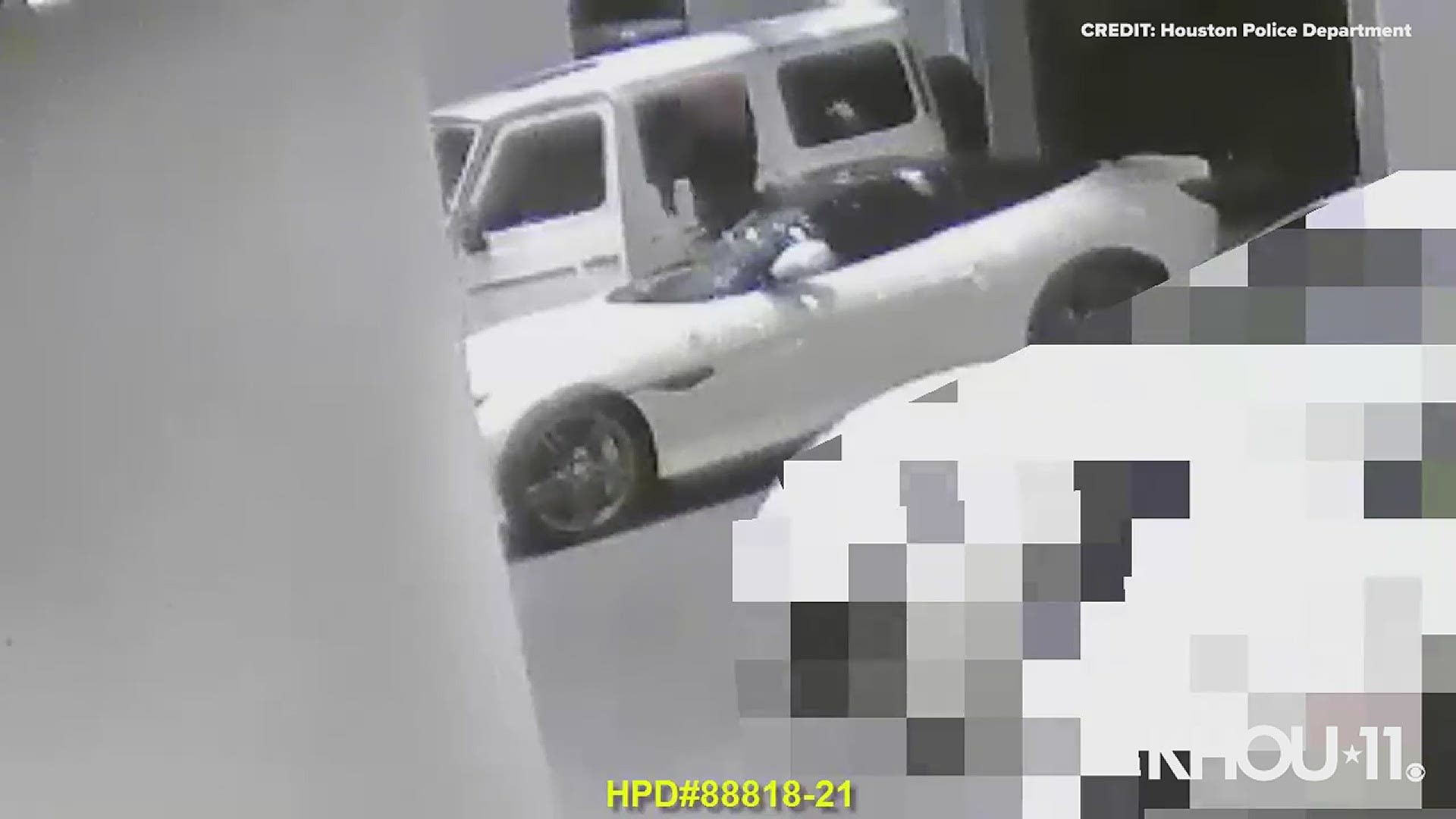 HPD released surveillance video of the assault which occurred happened in the 8000 block of Memorial.