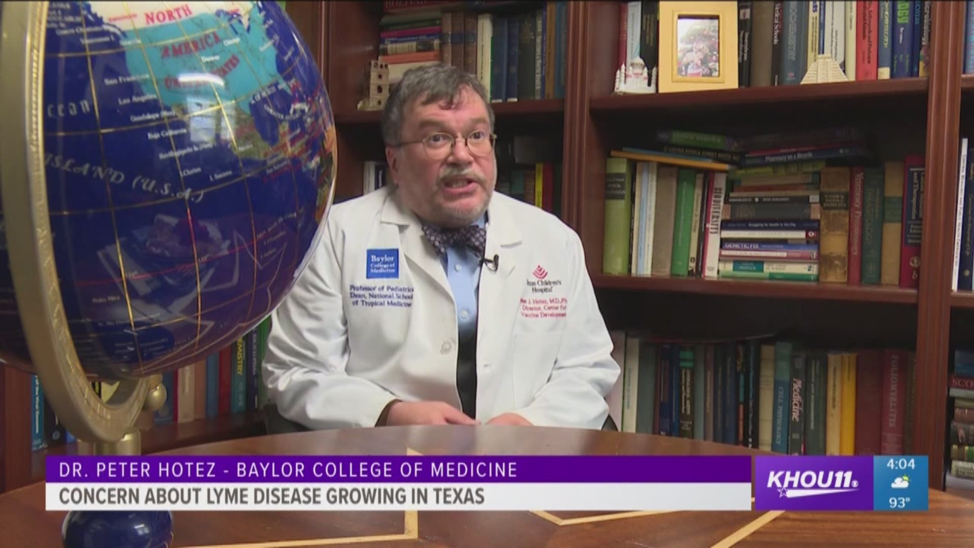 Tropical diseases are transmitted by mosquitos, ticks and fleas and doctors are trying to figure out why they are seeing so many cases here in Texas. 
