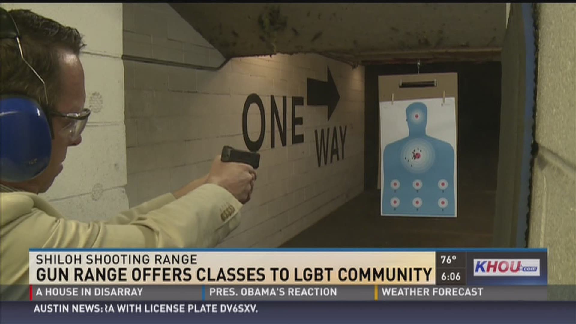 Gun range offers classes to LGBT community