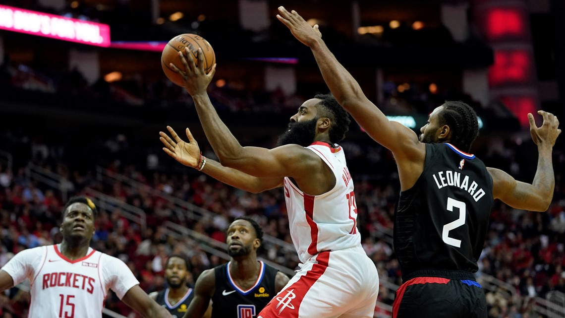 Harden, Rockets defeat Clippers