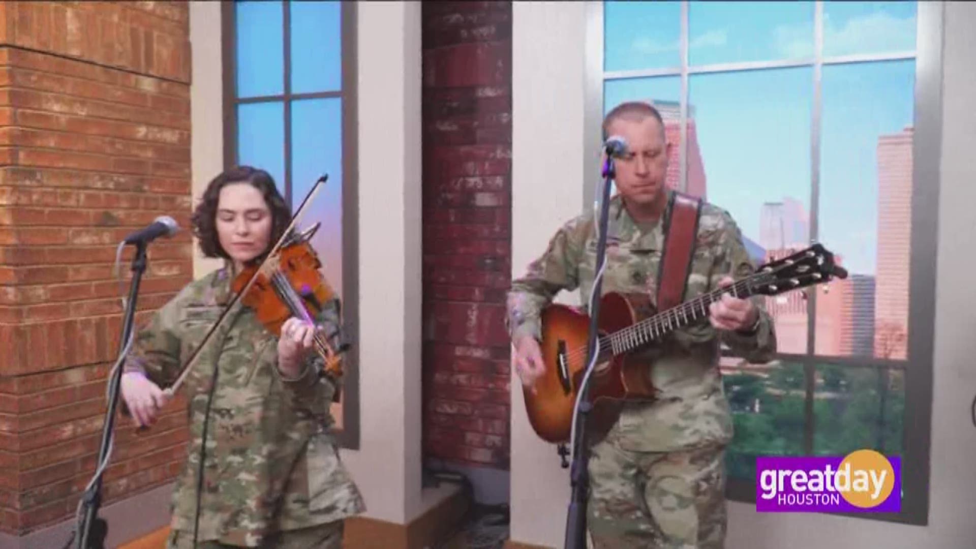 The Six-String Soldiers perform "God Bless America"