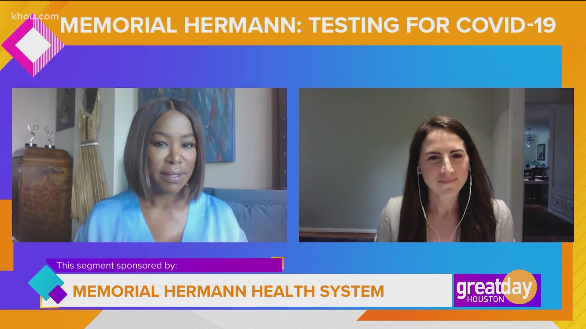 Dr. Annamaria Davidson with Memorial Hermann Cypress Hospital explains the type of tests for COVID-19 and the importance of getting tested.