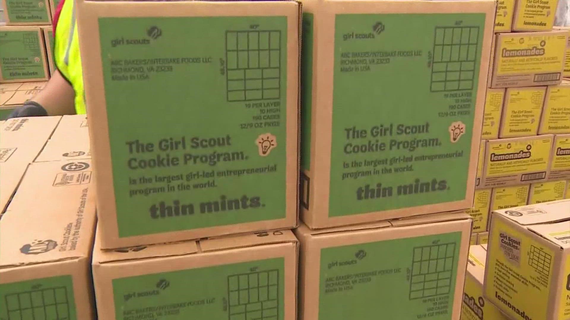The Girl Scouts of San Jacinto Council is having "mega drop" events in the Houston area for the next week.