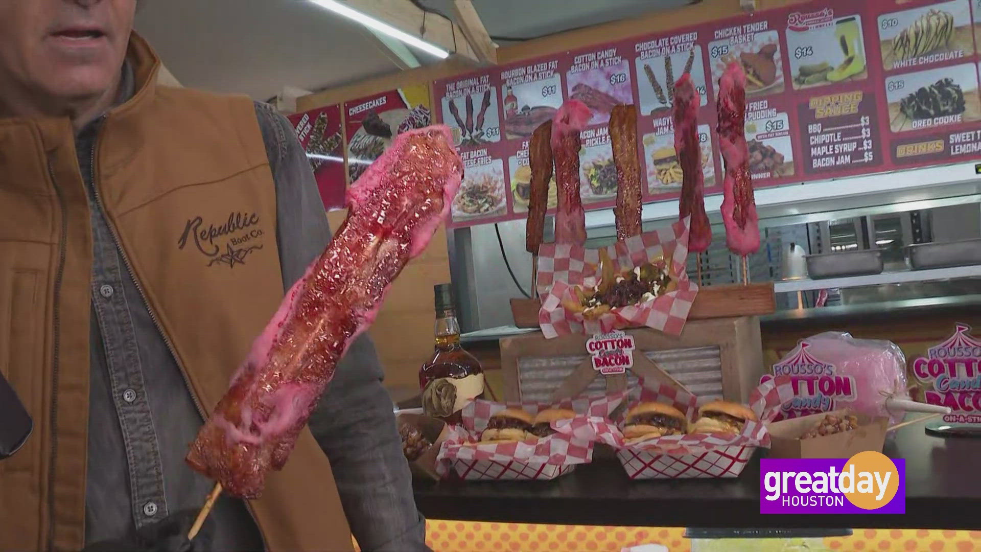 Rousso's Fat Bacon Sizzles at The Houston Livestock Show and Rodeo ...