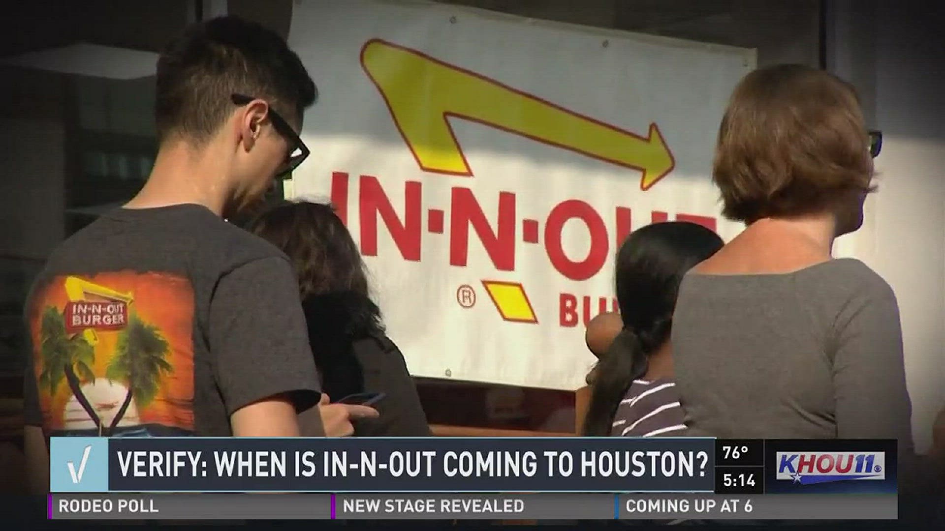 Several months ago have passed since the popular In N Out Burger joint purchased land in Houston so KHOU 11 reporter Janelle Bludau set out to verify when or if a restaurant will be built in the Bayou City.