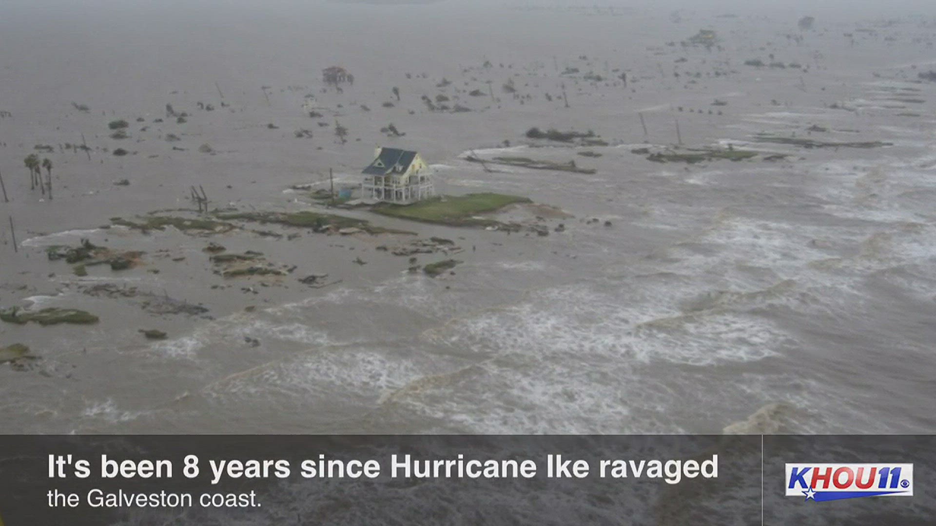 It's been eight years since Hurricane Ike hit the Galveston coastline: sweeping away homes, leveling building and causing $30 billion in damages.
