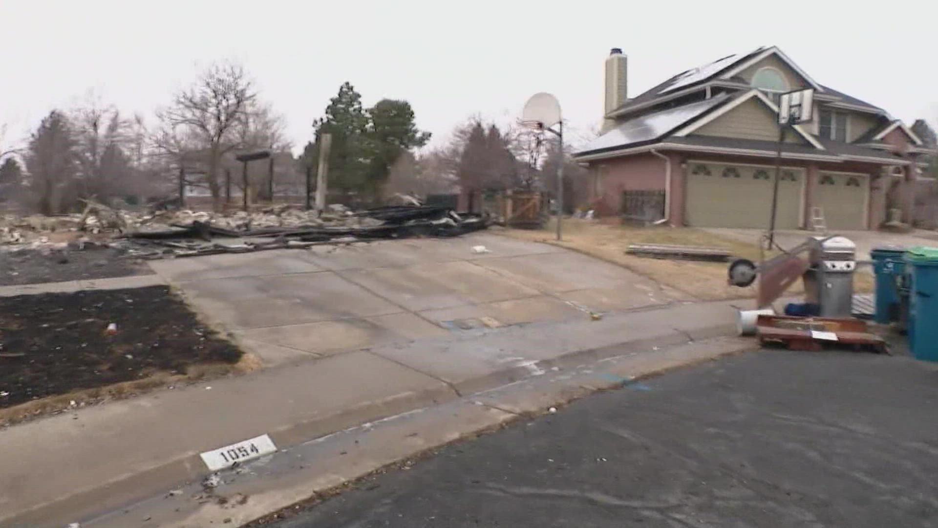 Anastaysia Bolton was in a Colorado neighborhood to see the damage done by the tragic fire.